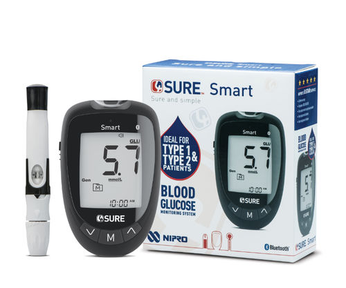 Glucometro automatico - 4SURE Smart - Nipro Middle East FZE - GDH-FAD / per ospedali / ematocrito