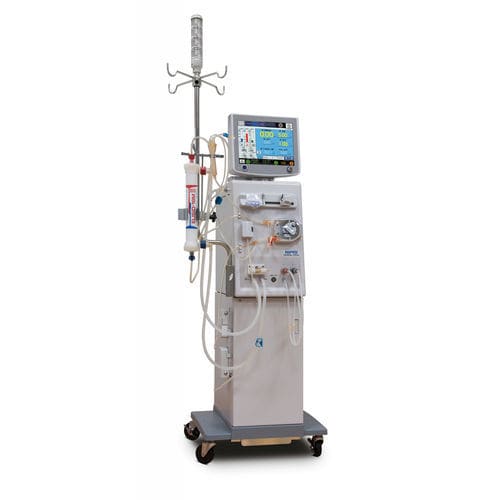 Generatore di emodialisi con emodiafiltrazione - SURDIAL™ 55PLUS - Nipro Middle East FZE - mobile / con touch screen