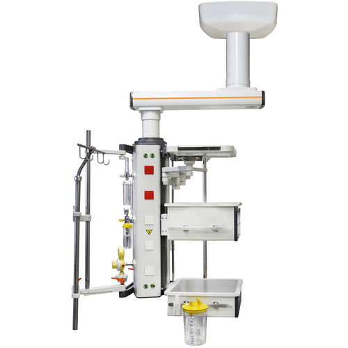 Braccio di distribuzione a soffitto - TEC 21.03 - Tecnomed Medical Sistemler Ve Turizm Sanayi Ticare Limited Sirketi - per terapia intensiva / articolato / semplice