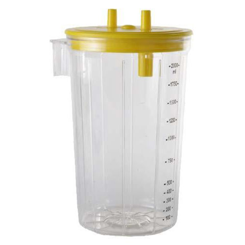 Recipiente di aspirazione per fluidi corporei - TEC.41.11 - Tecnomed Medical Sistemler Ve Turizm Sanayi Ticare Limited Sirketi - in plastica / autoclavabile