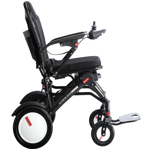 Sedia a rotelle elettrica - LTMW-E02 - LeadThink Medical Equipment Co.,Ltd. - da esterno / da interno / pieghevole
