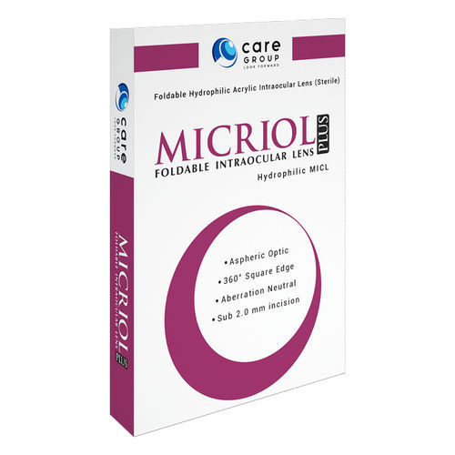 Lente intraoculare monofocale - Micriol Plus - Care Group
