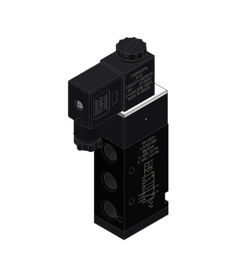 Valvola di gas - 5/2-Way - Thermoval - a solenoidi / in acciaio inossidabile