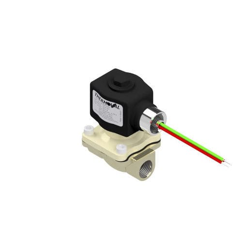 Valvola di gas - Thermoval - a solenoidi / in acciaio inossidabile / in ottone