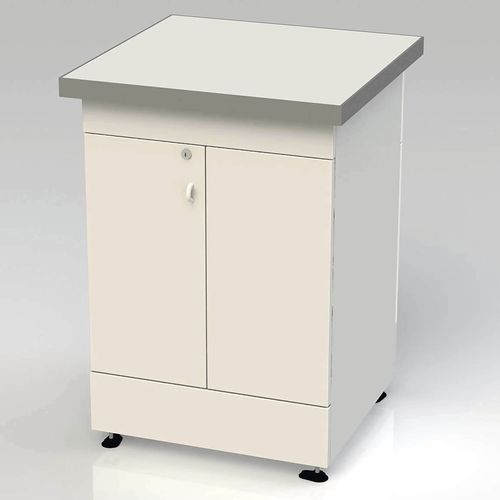 Armadio da laboratorio - 790115 - JEULIN - con sportello / con cassetti / bianco