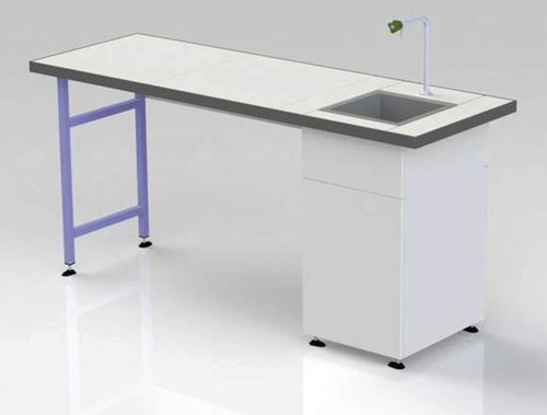 Banco da laboratorio con lavandino - 7903 series - JEULIN - umido