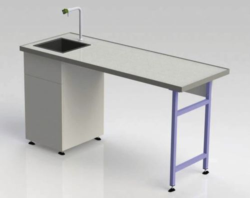 Banco da laboratorio con lavandino - 790333 - JEULIN - umido