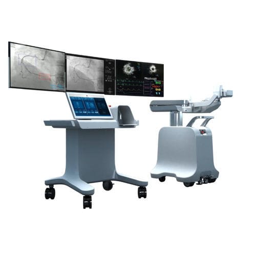 Robot chirurgico per posizionamento di catetere - AVIAR - LN Robotics - per chirurgia cardiovascolare