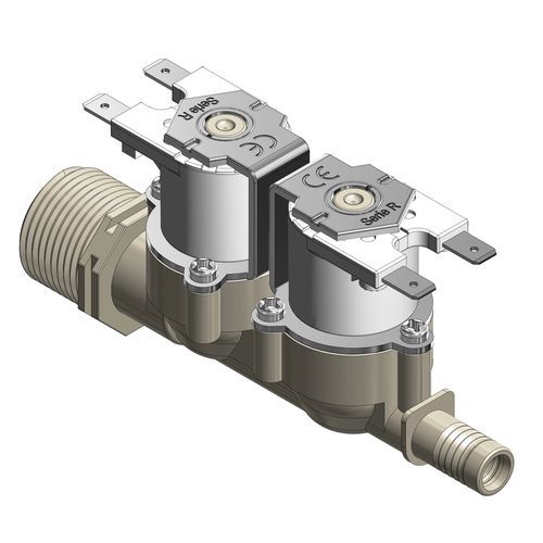 Valvola per il settore medico - R Series Dual 257 - Rpe - a solenoidi / a comando diretto / in silicone