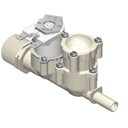 Valvola per il settore medico - R DUAL 266 - Rpe - a solenoidi / a comando diretto / in silicone