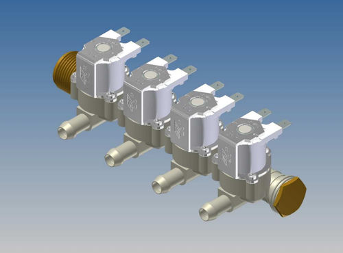 Elettrovalvola con servomotore - RC 104 - Rpe - normalmente chiusa / NC / bistabile