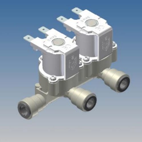 Elettrovalvola a solenoidi - 237 193 - Rpe - con servomotore / NC / per acqua potabile