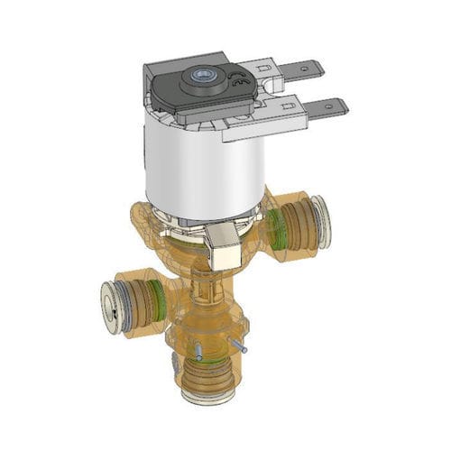 Valvola ad alte temperature - R42A0320EEE 24DC D - Rpe - per applicazioni petrolifere / in acciaio inossidabile / 3/2