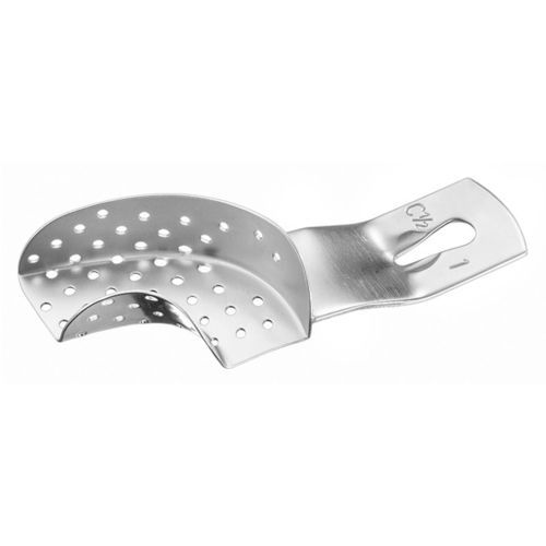 Cucchiaio d'impronta dentale per protesi parziale - TD-04-101 - Tillid Dental - perforato
