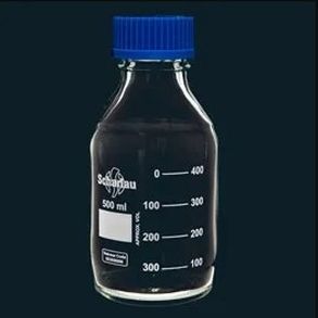 Flacone da laboratorio - 033799007 - SCHARLAB S.L - in vetro borosilicato / graduato / trasparente