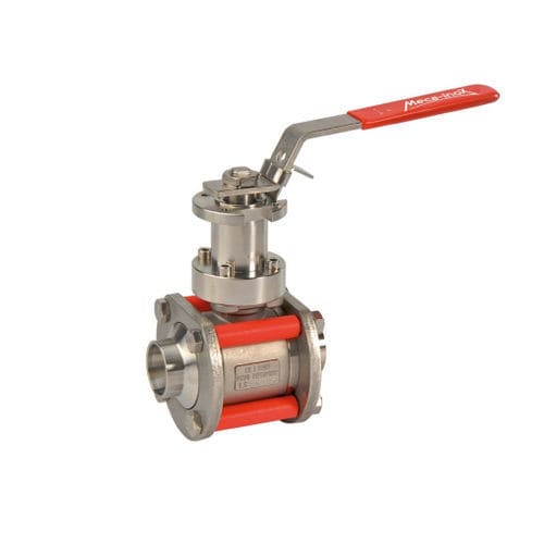 Valvola pneumatica - PJ4 I - Meca-Inox - olio / per l'industria farmaceutica / per flangia