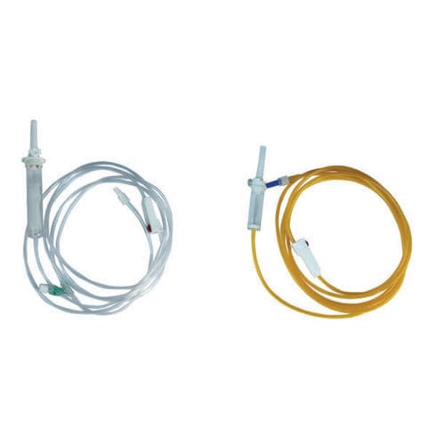Set di infusione per chemioterapia - Medial Global - in polivinilcloruro (PVC) / con camera di gocciolamento / con connettore a Y
