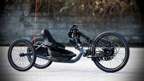 Handbike elettrico - Troublemaker - Sport-On - per adulto / nera / blu