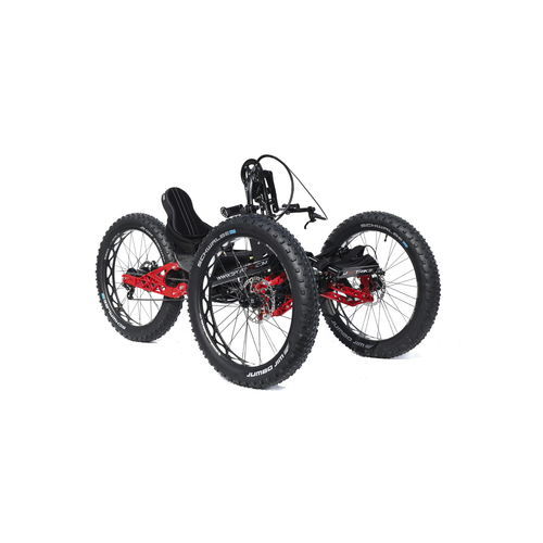 Handbike elettrico - Fat Jeetrike - Sport-On - per adulto / arancione / rossa