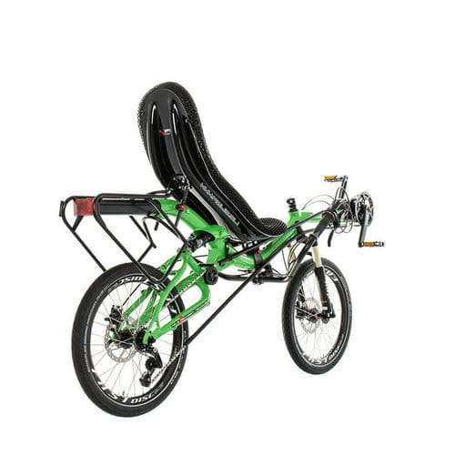 Bicicletta reclinata a pedali - MINI - Azub Bike - per adulto / verde