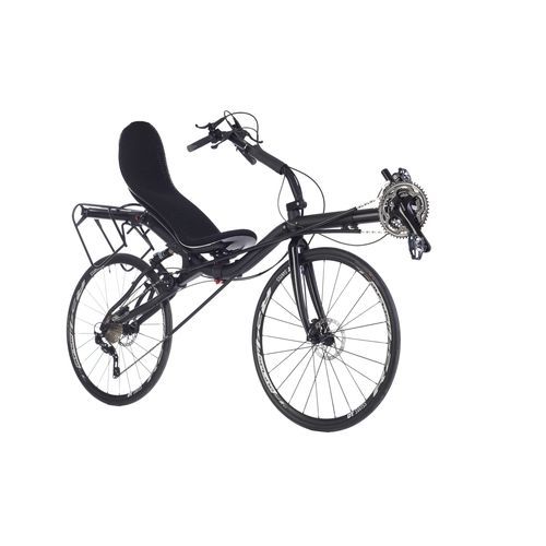 Bicicletta reclinata a pedali - MAX 700 - Azub Bike - per adulto / nera