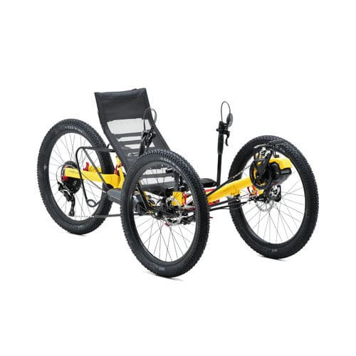 Triciclo reclinato a pedali - Ti-FLY X - Azub Bike - per adulto / pieghevole / nero