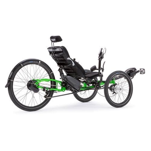 Triciclo reclinato a pedali - ADVENTURE HD - ICE Trikes - per adulto / verde / blu
