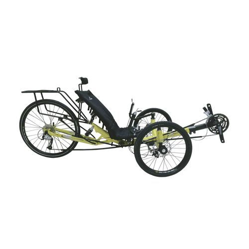 Triciclo reclinato a pedali - Trike F-JC26x - Cycles Performer - per adulto / verde