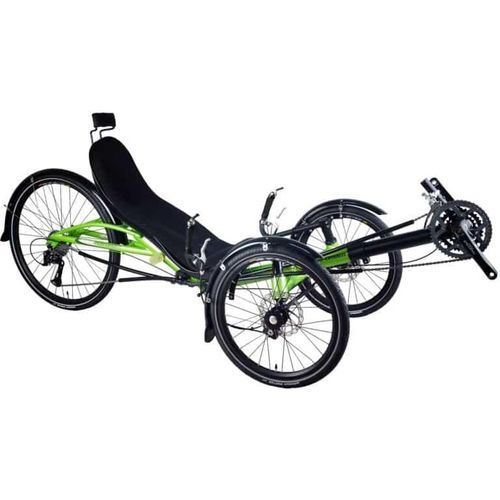 Triciclo reclinato a pedali - Trike F - Cycles Performer - per adulto / verde