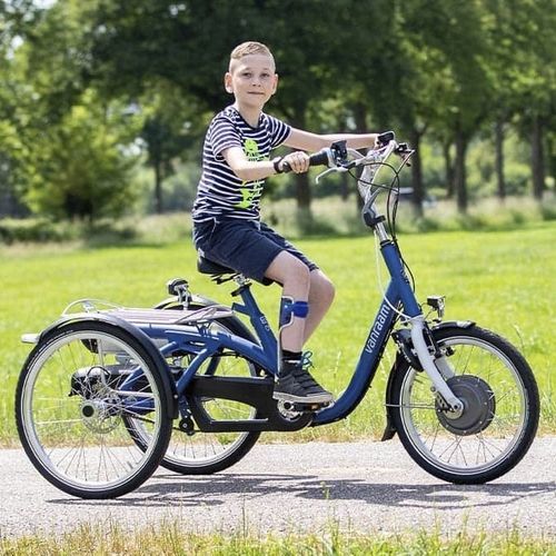 Triciclo ortopedico a pedali - 335-0000 - Van Raam - pediatrico / blu