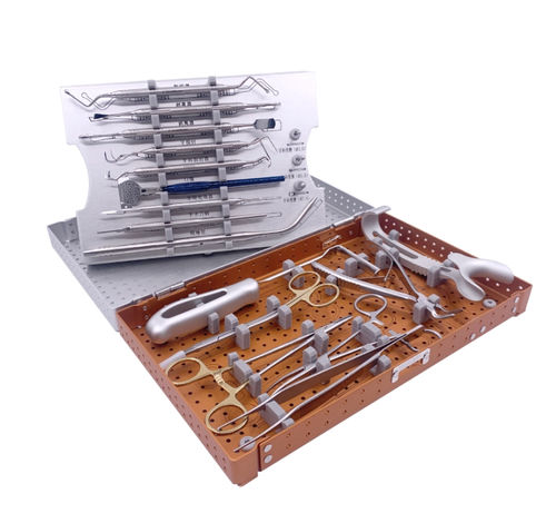 Strumentario chirurgico per implantologia dentale - 7212700210 - DentalMaster (Xiamen) Medical Technology Co., Ltd - personalizzabile