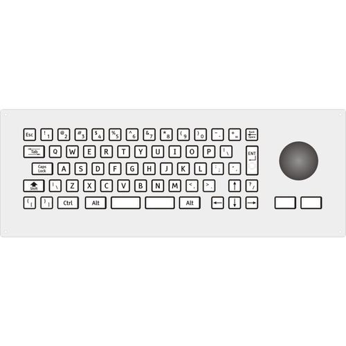 Tastiera con puntatore - 2212 series - STORM INTERFACE - con tastierino numerico / in acciaio inossidabile / USB