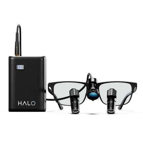 Lampada frontale LED - Halo - Bryant Dental - per lenti binoculari