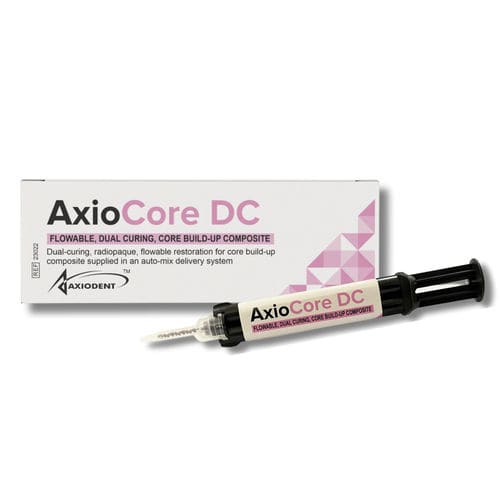Materiale odontoiatrico in composito - AxioCore DC - Axiodent - per ricostruzione dentale / endodontico / pasta