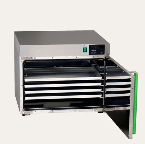 Armadio riscaldato - HWS 6-5030 - PINO Pharmazeutische Präparate - con sportello / con piano di appoggio / 1 porta