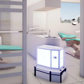 Robot di disinfezione UV-C - cleaneR  - ROBOTA SRL - a ozono / mobile / automatizzato