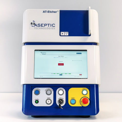 Sistema di marcatura laser - AT-Etcher™ - Aseptic Technologies - per l’industria farmaceutica
