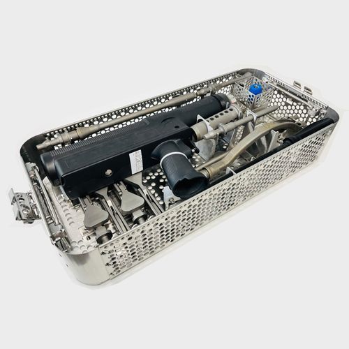Vassoio di sterilizzazione per strumenti chirurgici - NGS Engineering - perforato / in acciaio inossidabile / autoclavabile
