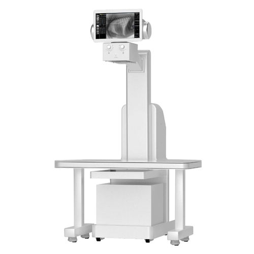 Sistema di radiografia veterinaria - YSDRF-VET320E - YSENMED - digitale / con tavolo