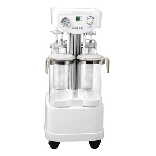 Aspiratore chirurgico elettrico - YSXYQ-98D - YSENMED - con rotelle