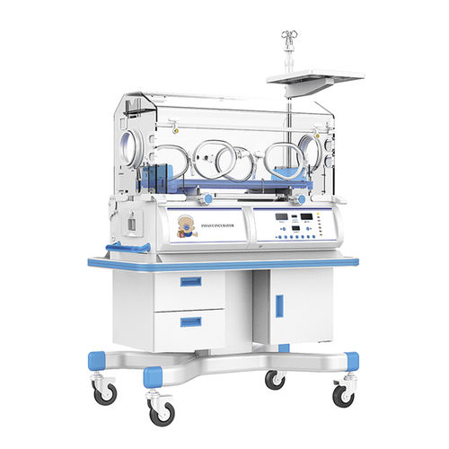 Incubatrice neonatale con rotelle - YSBB-300BB - YSENMED - con monitor / con lampada per fototerapia / elettrica