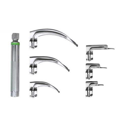 Lama per laringoscopio in metallo - YSENT-HJ2C - YSENMED - in fibra ottica / pediatrica