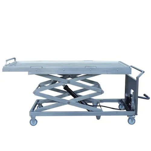 Sollevapersone idraulico - YSSJT-56A - YSENMED - con rotelle / ad altezza regolabile / per barella