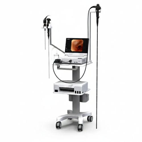 Colonna endoscopica per bronscoscopia - YSVET-VHP1315 - YSENMED - per rinoscopio / per cistoscopia / per immagini full HD