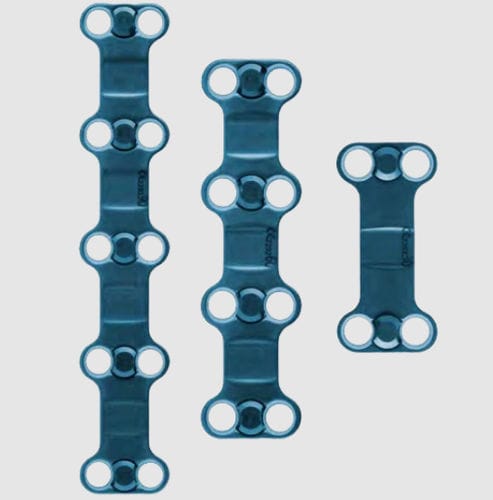 Placca per artrodesi per vertebra cervicale - SSACP - StyleSpine Medical - bloccata / in titanio / 1 livello