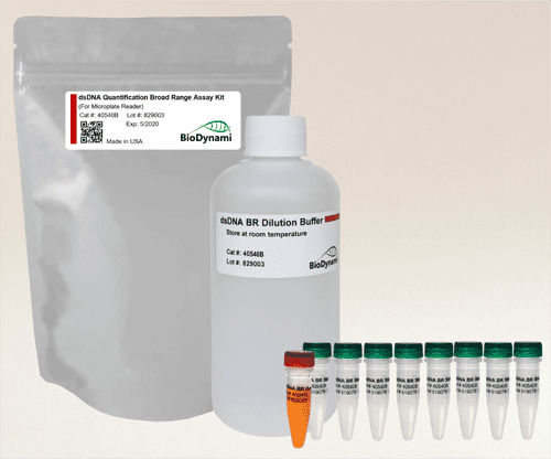 Kit di reagenti tampone di diluizione - 40540B - BioDynami - colorante / per quantificazione di DNA