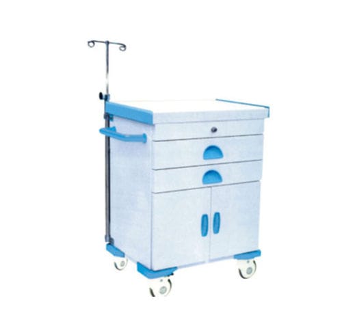 Carrello di emergenza - B 39 - Tianjin Kangli Medical Instrument - portamedicinali / in alluminio / in metallo