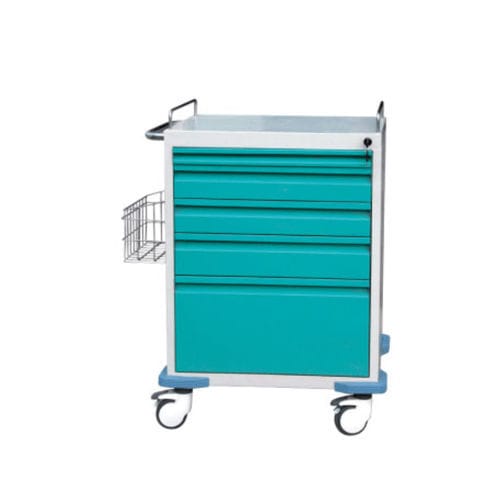 Carrello per anestesia - Tianjin Kangli Medical Instrument - per uso generale / in alluminio / in metallo