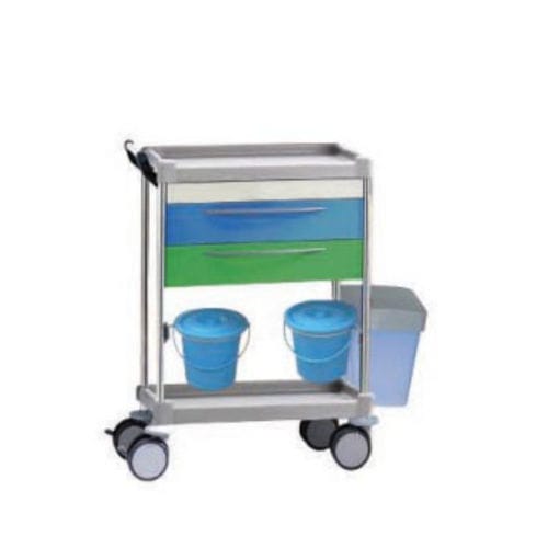 Carrello medico - Meige - Tianjin Kangli Medical Instrument - in alluminio / in plastica / in metallo