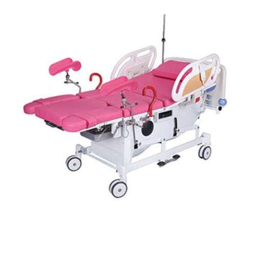 Letto da ospedale - 116 jhdc bl - Tianjin Kangli Medical Instrument - elettrico / con rotelle / a 3 sezioni